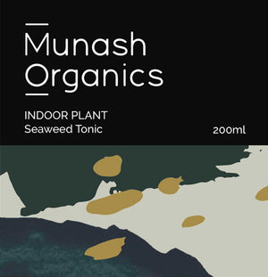 Indoor Plant Seaweed Tonic by Munash Organics (200ml)