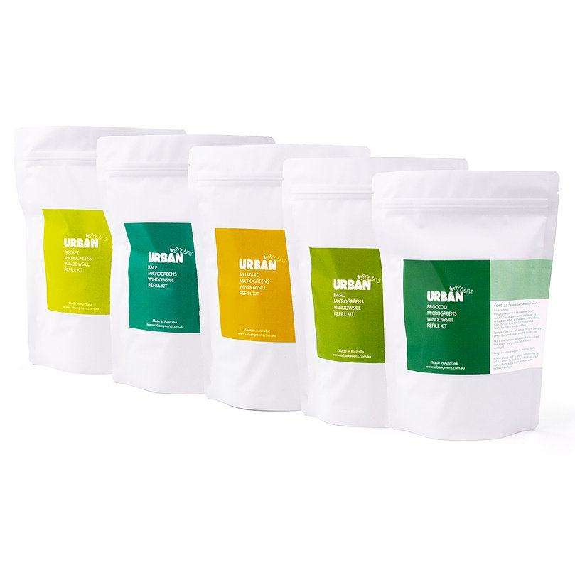 Urban Greens - Windowsill Planter Refill Pack