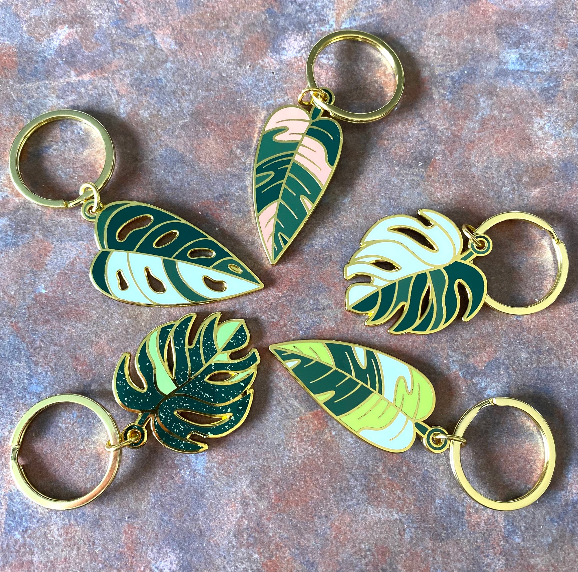 Leaf Key Chains